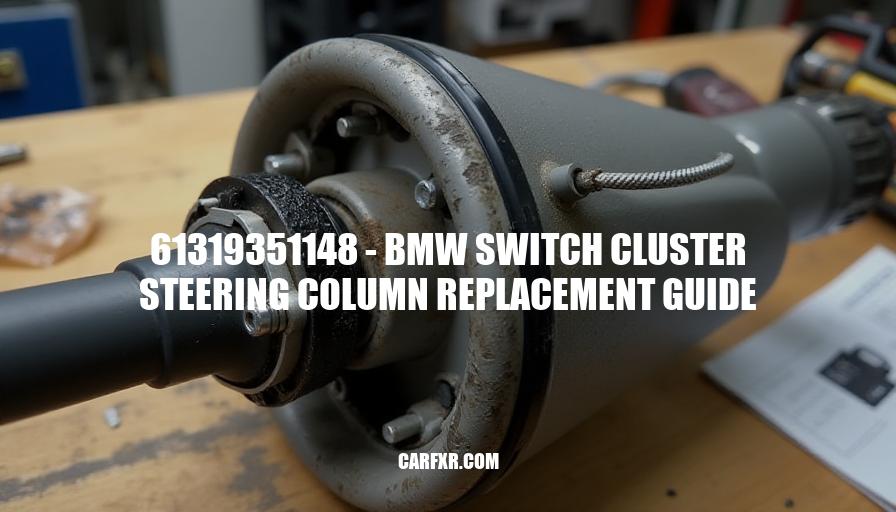 61319351148 - BMW Switch Cluster Steering Column Replacement Guide