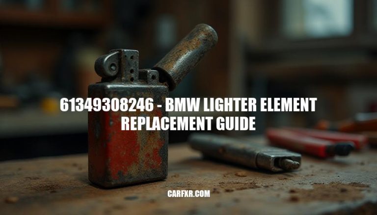 61349308246 - BMW Lighter Element Replacement Guide