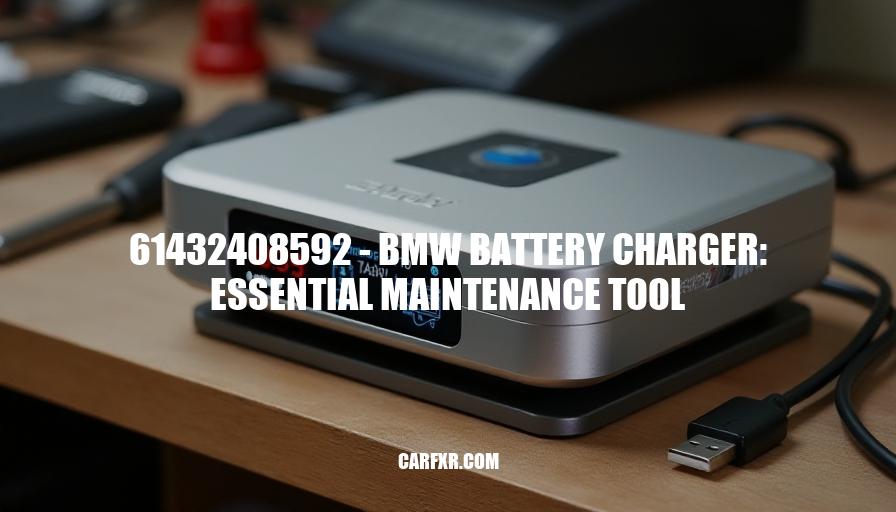 61432408592 - BMW Battery Charger: Essential Maintenance Tool