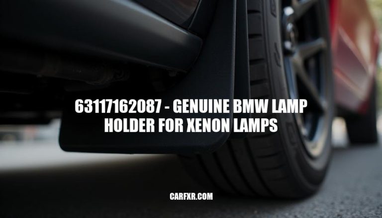 63117162087 - Genuine BMW Lamp Holder for Xenon Lamps