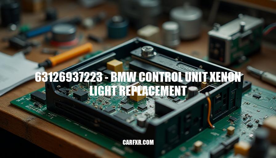 63126937223 - BMW Control Unit Xenon Light Replacement