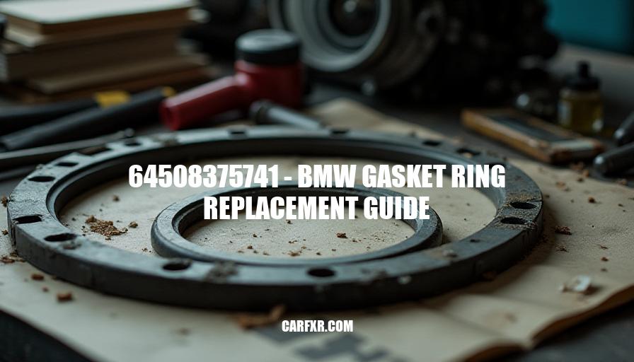 64508375741 - BMW Gasket Ring Replacement Guide