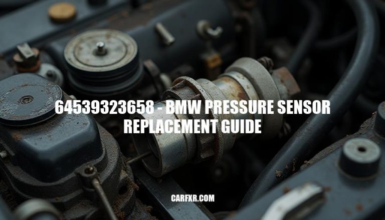 64539323658 - BMW Pressure Sensor Replacement Guide