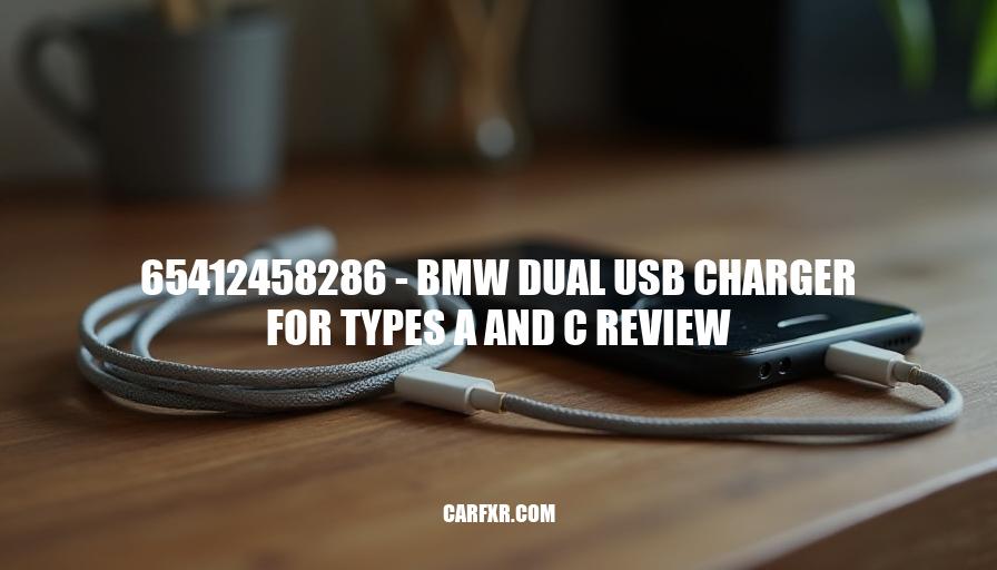 65412458286 - BMW Dual USB Charger for Types A and C Review