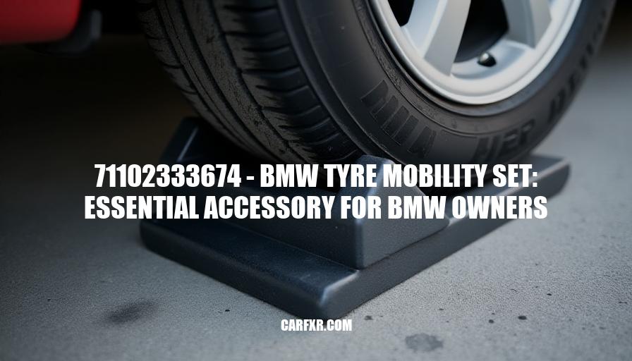 71102333674 - BMW Tyre Mobility Set: Essential Accessory for BMW Owners