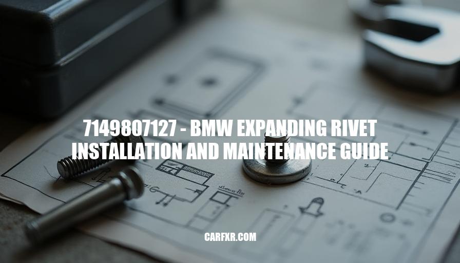 7149807127 - BMW Expanding Rivet Installation and Maintenance Guide