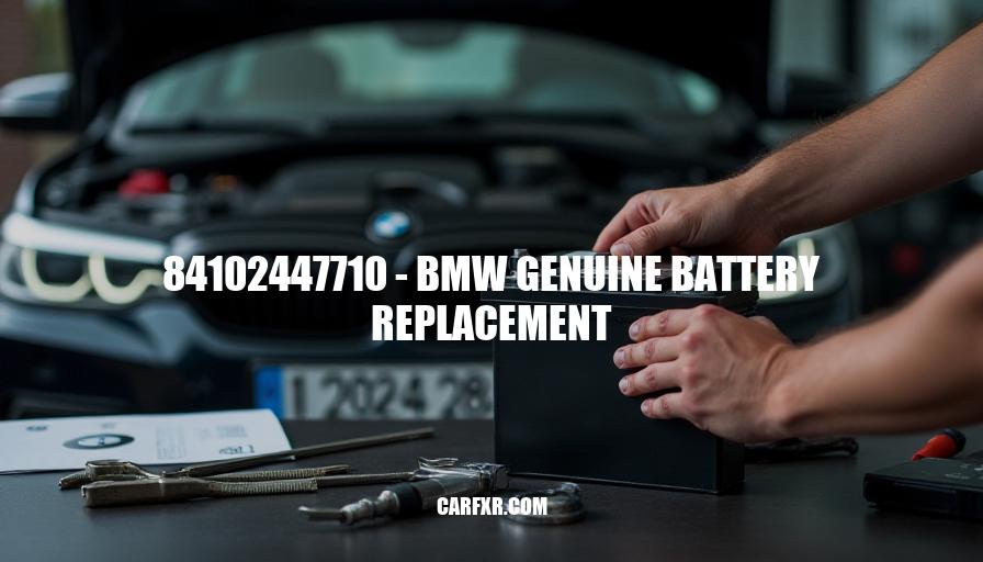 84102447710 - BMW Genuine Battery Replacement